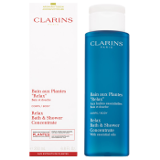 Clarins Relax Bath and Shower Concentrate relaxační koupelový a sprchový gel s esenciálními oleji 200 ml