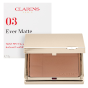 Clarins Ever Matte Radiant Matifying Powder pudr s matujícím účinkem 03 Transparent Warm 10 g