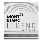 Mont Blanc Legend Spirit toaletní voda pro muže 30 ml