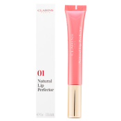 Clarins Natural Lip Perfector lesk na rty 01 Rose Shimmer 12 ml