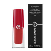 Armani (Giorgio Armani) Lip Magnet Second Skin Intense Matte Color vloeibare lippenstift met lange houdbaarheid met matterend effect 401 3,9 ml