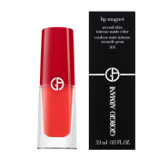 Armani (Giorgio Armani) Lip Magnet Second Skin Intense Matte Color vloeibare lippenstift met lange houdbaarheid met matterend effect 304 3,9 ml