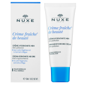 Nuxe Creme Fraiche de Beauté 48HR Moisturizing Cream hydratačná emulzie pre veľmi suchú a citlivú pleť 30 ml