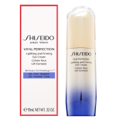 Shiseido Vital Perfection Uplifting & Firming Eye Cream oční omlazující sérum proti vráskám, otokům a tmavým kruhům 15 ml