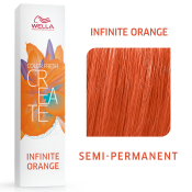 Wella Professionals Color Fresh Create Semi-Permanent Color profesionální semi-permanentní barva na vlasy Infinite Orange 60 ml