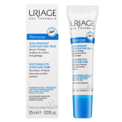 Uriage Xémose Soothing Eye Contour Care zklidňující emulze na oční okolí 15 ml