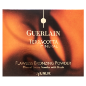 Guerlain Terracotta Mineral Flawless Bronzing Powder bronzující pudr pro sjednocenou a rozjasněnou pleť 03 Dark 3 g