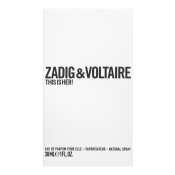 Zadig & Voltaire This is Her! parfémovaná voda pro ženy 30 ml