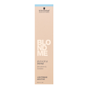 Schwarzkopf Professional BlondMe Bleach & Tone Lightening Additive krém pro zesvětlení vlasů Cool 60 ml