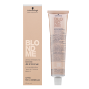 Schwarzkopf Professional BlondMe Bond Enforcing White Blending krém pro zesvětlení vlasů Caramel 60 ml