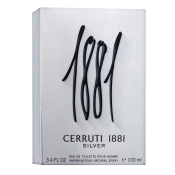 Cerruti 1881 Silver toaletní voda pro muže 100 ml