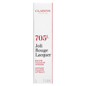 Clarins Joli Rouge Lacquer vyživující rtěnka 705L Soft Berry 3,5 g