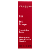 Clarins Joli Rouge Lipstick dlouhotrvající rtěnka s hydratačním účinkem 715 Candy Rose 3,5 g