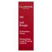 Clarins Joli Rouge Lipstick langhoudende lippenstift met hydraterend effect 742 Joli Rouge 3,5 g