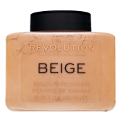 Makeup Revolution Baking Powder pudr pro sjednocenou a rozjasněnou pleť Beige 32 g