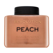Makeup Revolution Baking Powder pudr pro sjednocenou a rozjasněnou pleť Peach 32 g