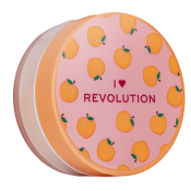 I Heart Revolution Baking Powder puder z ujednolicającą i rozjaśniającą skórę formułą Peach 22 g