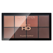 Makeup Revolution Ultra Pro HD Powder Contour Palette multifunkcionalna paleta Medium Dark 20 g
