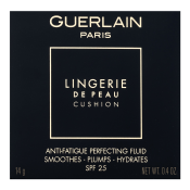 Guerlain Lingerie De Peau Cushion dlouhotrvající make-up pro sjednocenou a rozjasněnou pleť 02N Light 14 g