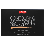Pupa Contouring & Strobing Ready 4 Selfie Powder Palette Dark Skin paleta za konturiranje lica 18 g