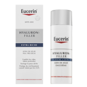 Eucerin Hyaluron-Filler Extra Rich Day Cream hydratační krém pro suchou pleť 50 ml