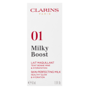 Clarins Milky Boost Foundation tónující a hydratační emulze pro sjednocenou a rozjasněnou pleť 01 Cream 50 ml