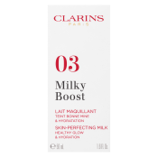 Clarins Milky Boost Foundation tónující a hydratační emulze pro sjednocenou a rozjasněnou pleť 03 Cashew 50 ml