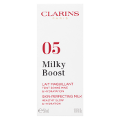 Clarins Milky Boost Foundation tónující a hydratační emulze pro sjednocenou a rozjasněnou pleť 05 Sandalwood 50 ml