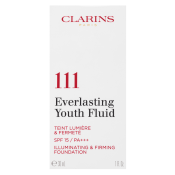 Clarins Everlasting Youth Fluid dlouhotrvající make-up pro zralou pleť 111 Auburn 30 ml
