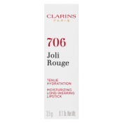 Clarins Joli Rouge Lipstick langhoudende lippenstift met hydraterend effect 706 Fig 3,5 g