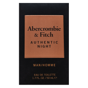 Abercrombie & Fitch Authentic Night Man Eau de Toilette für Herren 50 ml