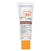 Bioderma Photoderm M Clarifying Unifying Cream-Gel mléko na opalování pro citlivou pleť 40 ml