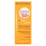Bioderma Photoderm Nude Touch Perfect Skin SPF 50+ Light Colour mléko na opalování pro citlivou pleť 40 ml