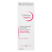 Bioderma Créaline Crème Apaisante Légère ochranný krém s hydratačním účinkem 40 ml