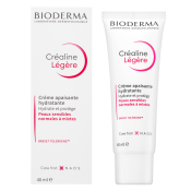 Bioderma Créaline Crème Apaisante Légère ochranný krém s hydratačním účinkem 40 ml