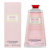 L'Occitane Rose Hand Cream vyživující krém na ruce a nehty 75 ml