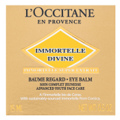 L'Occitane Immortelle Divine Eye Balm oční krém pro vyplnění hlubokých vrásek 15 ml