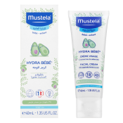 Mustela Hydra Bébé Facial Cream pleťový krém pro děti 40 ml