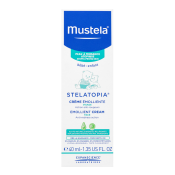 Mustela Bébé Stelatopia Emollient Cream pleťový krém pro suchou atopickou pokožku 40 ml
