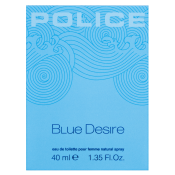 Police Blue Desire Eau de Toilette for women 40 ml