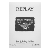 Replay Jeans Original! for Him toaletní voda pro muže 75 ml