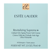 Estee Lauder Revitalizing Supreme+ Global Anti-Aging Power Soft Creme omlazující pleťový krém pro každodenní použití 75 ml