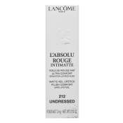 Lancôme L'Absolu Rouge Intimatte rtěnka s matujícím účinkem 212 Undressed 3,4 g