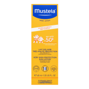 Mustela Bébé Very High Protection Sun Lotion SPF50+ mléko na opalování pro děti 40 ml