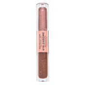Makeup Revolution Eye Chrome Matte & Metal Liquid Eyeshadow dlhotrvajúce očné tiene v ceruzke Worship 2,2 g