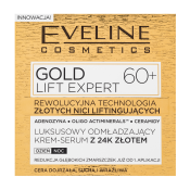 Eveline Gold Lift Expert Luxurious Rejuvenating Cream Serum 60+ wzmacniający krem liftingujący z formułą przeciwzmarszczkową 50 ml