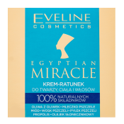 Eveline Egyptian Miracle vyživující krém Natural Rescue Cream 7in1 40 ml