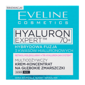 Eveline Bio Hyaluron 4D krema za lifting i učvršćivanje Day&Night Cream 70+ SPF8 50 ml