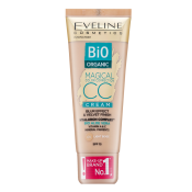 Eveline Bio Organic Magical Color Correction CC Cream CC krém proti nedokonalostem pleti 01 Light Beige 30 ml