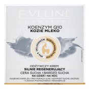 Eveline COENZYME Q10 Goat's Milk Intensely Regenerating Day&Night Cream huidcrème met hydraterend effect 50 ml